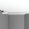 Плинтус потолочный гладкий DECOMASTER 96117F гибкий (50*50*2400мм)