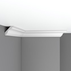 Плинтус потолочный гладкий DECOMASTER DP-337 (60*62*2400мм)