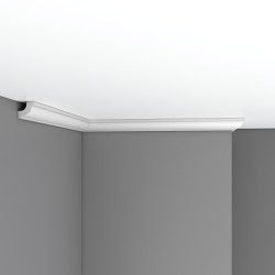 Плинтус потолочный гладкий DECOMASTER 96123 (30*30*2400мм)